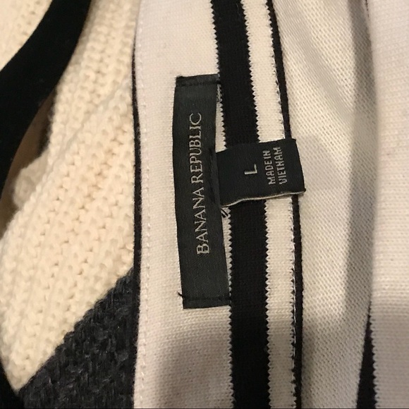 NWOT Banana Republic stripe sweater - Picture 4 of 4